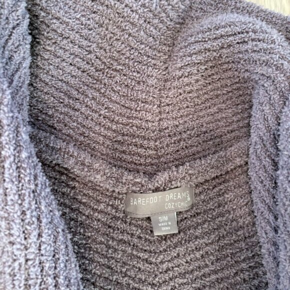 ** Barefoot Dreams Cozy Chic Light Cardigan Sweater S/M - Picture 6 of 7